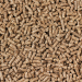 Pellet bagnato alla consegna con sacchi rotti e materiale fuoriuscito
